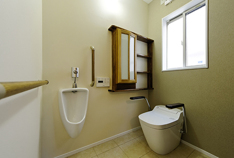 バリアフリー対応トイレ