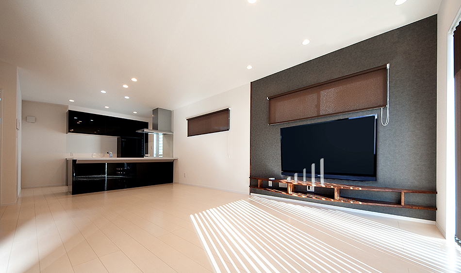 子世帯のリビングダイニング