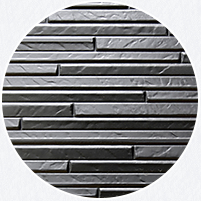 非常に優れた防水性と高い断熱性のある金属サイディングの外壁。